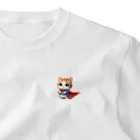 ichi_cocoのにゃんにゃんマン One Point T-Shirt