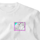 ONPu.ARTのCats ＆ Window One Point T-Shirt