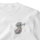 アライグマ製作所（SUZURI)のアイスパイユーしぐれちゃん ワンポイントTシャツ