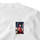 可愛い女の子グッズ販売の浴衣の可愛い女の子 One Point T-Shirt