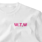 T-ShhhのW.T.W(With the works) ワンポイントTシャツ