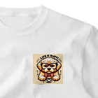 Kakapo1222のメガネトイプー ワンポイントTシャツ