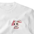 ちょっといいSHOPのちびアニマル（うさぎ） One Point T-Shirt