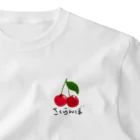 ひろ姐🍒商店のさくらんぼ（ひらがな） ワンポイントTシャツ