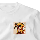 namidamakiの怒りん坊犬 ワンポイントTシャツ