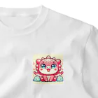 もふもふしたいの干支のドラゴンちゃん01 ワンポイントTシャツ