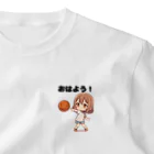 チェリモヤのガールズ バスケット 02 ワンポイントTシャツ