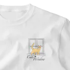 ONPu.ARTのCats & Windowシリーズ One Point T-Shirt