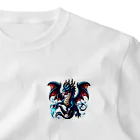 アミュペンのどこか空想的で美しい存在「ドラゴン」 ワンポイントTシャツ