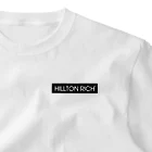 HILLTONRICHのHIRRTON RICH 公式アイテム ワンポイントTシャツ