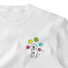 絵本作家・はまのゆかのビションフリーゼ One Point T-Shirt