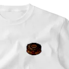 モミニットの【編み物風】チョコドーナツ One Point T-Shirt