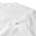 高校野球ユーチューバー「アルプス放送席のヒロちゃん」のグッズショップの【一日一生】メッセージ入りTシャツ ワンポイントTシャツ