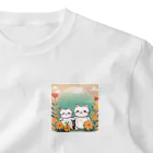 癒しの部屋🐾໒꒱のCutie cat❤︎ ワンポイントTシャツ