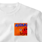 ゆる〜い動物ショップのAHAA!タコサン ワンポイントTシャツ