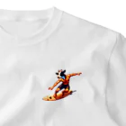 Isekai_animal_manの夏だ！ウシもサーフィン One Point T-Shirt