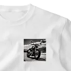 the blue seasonのクラシックバイクの美学：時代を超えたエレガンス One Point T-Shirt