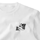 Mana AのカラフルMonstera ワンポイントTシャツ