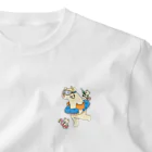 チョッちゃんのシロクマ夏休み ワンポイントTシャツ