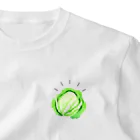 JoyfulMomentsCraftsのキャベツ　ー Cabbage ー ワンポイントTシャツ