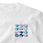 わくわく海の雑貨屋のにこにこクジラコレクション ワンポイントTシャツ