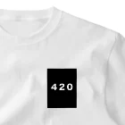 High!?の420/ ワンポイントTシャツ