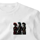 riotriffs_punksのサムライパンクス ワンポイントTシャツ