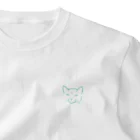 おふちゃんのにらみねこ One Point T-Shirt