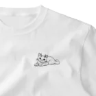 nyanconyのおにねこちゃん（白） One Point T-Shirt