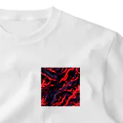 AI Fantasy Art Shopのart of fire① One Point T-Shirt