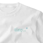 tiny..* のtiny..* ワンポイントTシャツ