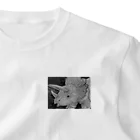 つぎのトリケラトプス　モノクロ One Point T-Shirt