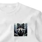 中村マコトのオオカミ　森の番人 ワンポイントTシャツ