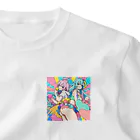 yozoraniyumeoの魔法サーカス姉妹少女 One Point T-Shirt