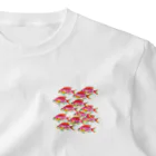 eri_sakuの魚たち ワンポイントTシャツ