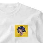 hashimotioの青髪ちゃん ワンポイントTシャツ