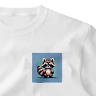 himajinseijin01のドット絵アライグマちゃんTシャツサイズ One Point T-Shirt