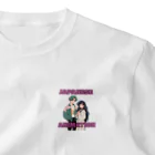 がーるずしょっぷのレトロアニメ ワンポイントTシャツ