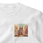 aoharu2005のサクラダファミリア One Point T-Shirt