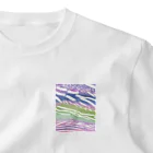 かわいいアートショップの爽やか　水彩画　アート One Point T-Shirt