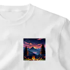 ドット絵賢者のドット絵シリーズ３たきび ワンポイントTシャツ