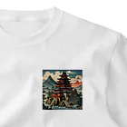 Kaz_Alter777の日本最初の魔王城 ワンポイントTシャツ