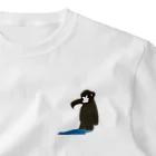 toroのクロクマ　ワンポイントTシャツ　通常ver One Point T-Shirt