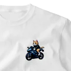 kemono-friendのネコライダー ワンポイントTシャツ