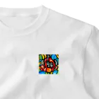 エーアイエイエイのストレスが消える絵 One Point T-Shirt