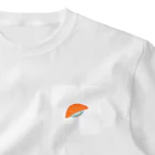 色んな生き物たちのサーモン君 One Point T-Shirt