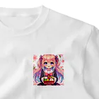 8kn356231の美少女 ワンポイントTシャツ