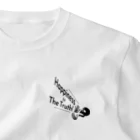 『NG （Niche・Gate）』ニッチゲート-- IN SUZURIのHappiness Is The Truth!（黒） One Point T-Shirt