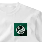 Qten369の地球を守ろう ワンポイントTシャツ