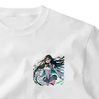 ryo-ishの碧の髪 ワンポイントTシャツ